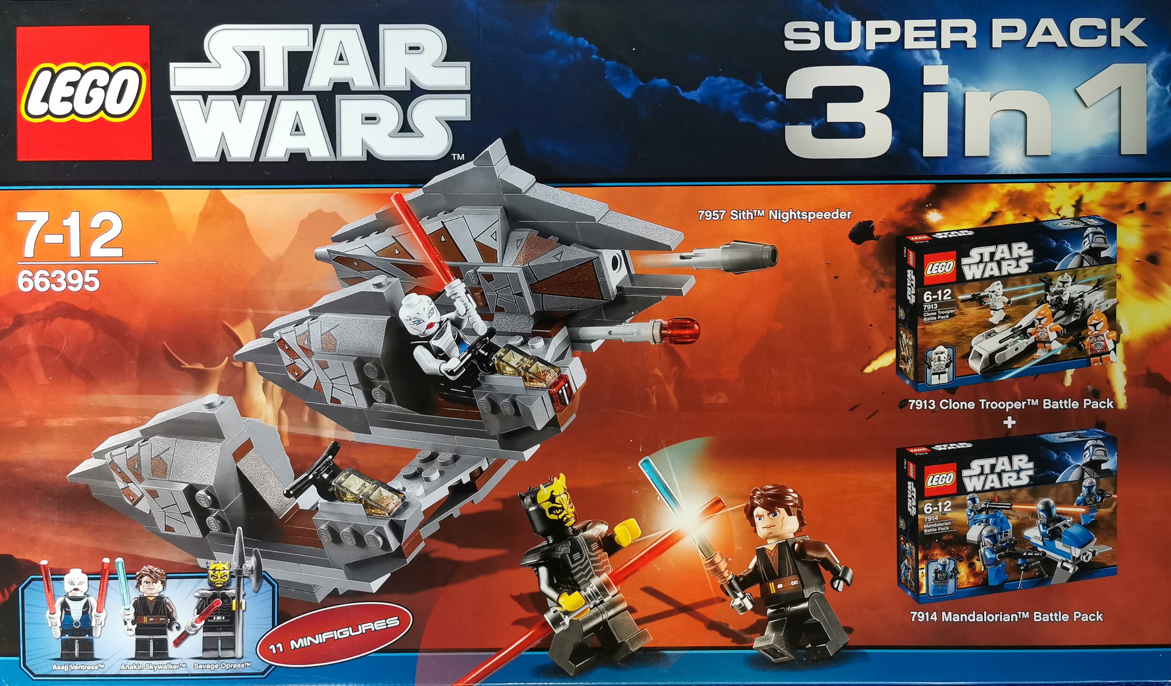 Super Pack 3 in 1