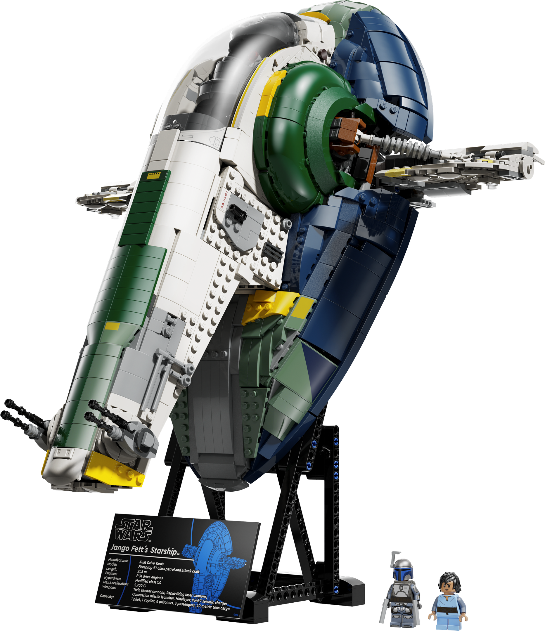 Jango Fett's Firespray-Class Starship
